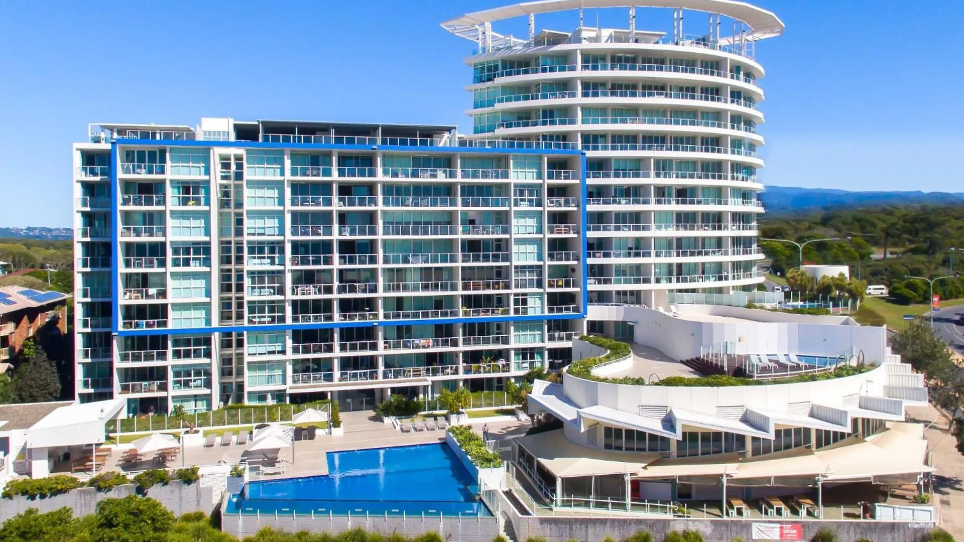 Kirra Surf Apartments Guldkusten Lägenhetshotell